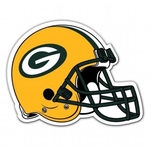 Fremont Die Consumer Products Inc Fremont Die Consumer Products F98816 8 in. Magnet Helmet - Green Bay Packers F98816